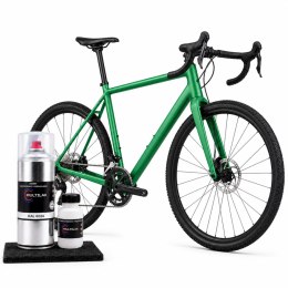 SPRAY LAKIER FARBA DO RAMY ROWEROWEJ RAL 6024 POŁYSK