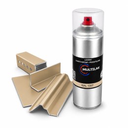SPRAY LAKIER FARBA DO ALUMINIUM RAL 1006 MAT