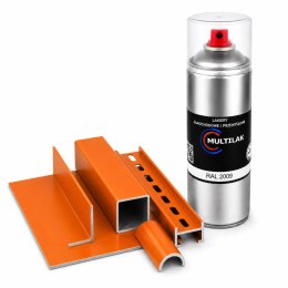 SPRAY LAKIER FARBA DO ALUMINIUM RAL 2009 POŁYSK