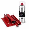 SPRAY LAKIER FARBA DO ALUMINIUM RAL 3001 POŁYSK