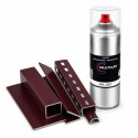 SPRAY LAKIER FARBA DO ALUMINIUM RAL 3007 POŁYSK