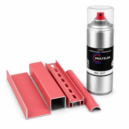 SPRAY LAKIER FARBA DO ALUMINIUM RAL 3017 POŁYSK