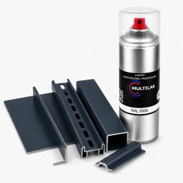 SPRAY LAKIER FARBA DO ALUMINIUM RAL 5008 POŁYSK