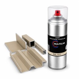 SPRAY LAKIER FARBA DO ALUMINIUM RAL 1011 MAT