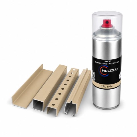 SPRAY LAKIER FARBA DO ALUMINIUM RAL 1014 MAT