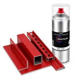 SPRAY LAKIER FARBA DO ALUMINIUM RAL 3002 MAT