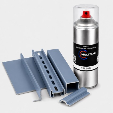 SPRAY LAKIER FARBA DO ALUMINIUM RAL 5014 MAT