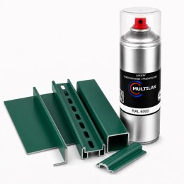 SPRAY LAKIER FARBA DO ALUMINIUM RAL 6000 MAT