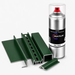 SPRAY LAKIER FARBA DO ALUMINIUM RAL 6002 MAT
